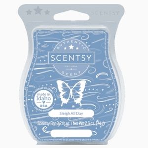 NIB scentsy wax bar Sleigh All Day